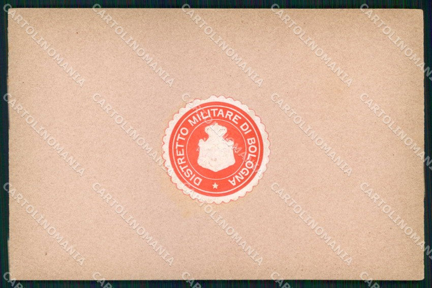 Militari Reggimentali Distretto Militare Bologna cartolina KF3721 – fronte