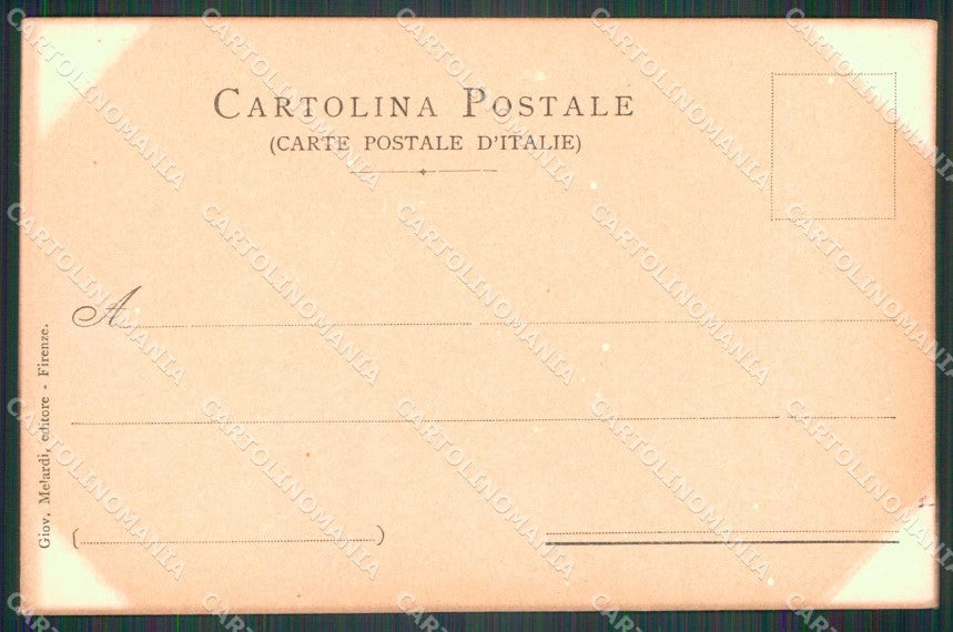 Militari Reggimentali 14° Distretto Militare Lucca cartolina KF3746 – retro