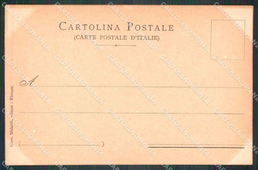 Militari Reggimentali 14° Distretto Militare Lucca cartolina KF3750 – retro