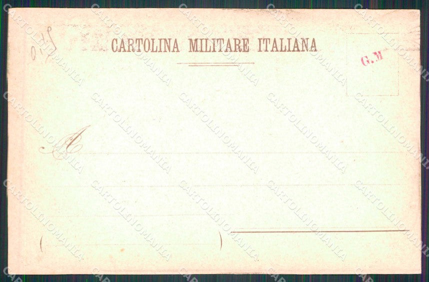 Militari Reggimentali Distretto Militare Messina cartolina KF3776 – retro