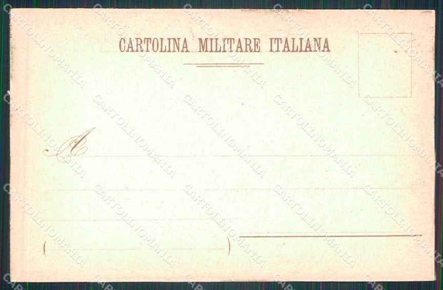 Militari Reggimentali Distretto Militare Messina cartolina KF3777 – retro