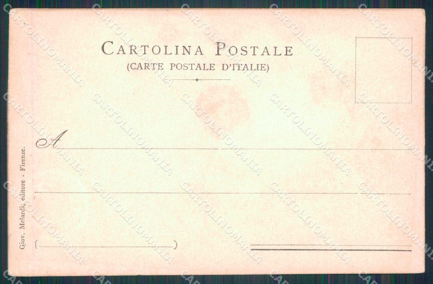 Militari Reggimentali 14° Distretto Militare Lucca PIEGHINA cartolina KF3786 – retro