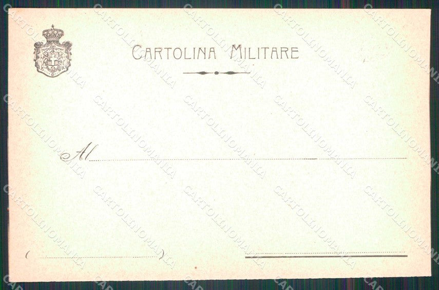 Militari Reggimentali Distretto Militare Varese 1904 cartolina KF3812 – retro