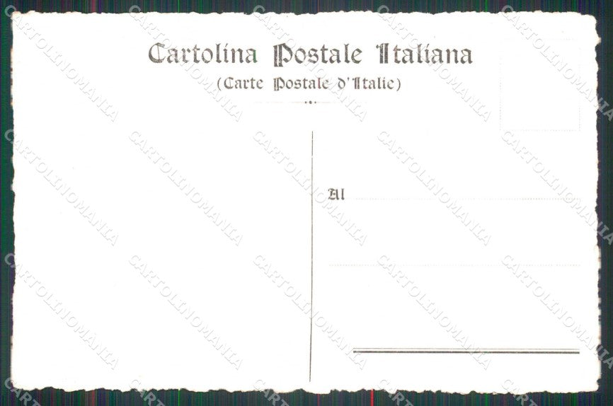 Militari Reggimentali 17° Distretto Militare Sassari Tempio cartolina KF3820 – retro