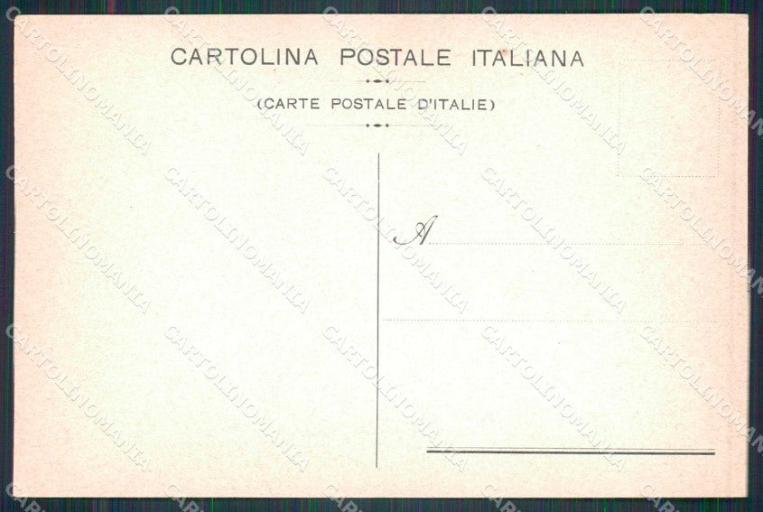 Militari Reggimentali 17° Distretto Militare Sassari Tempio cartolina KF3821 – retro