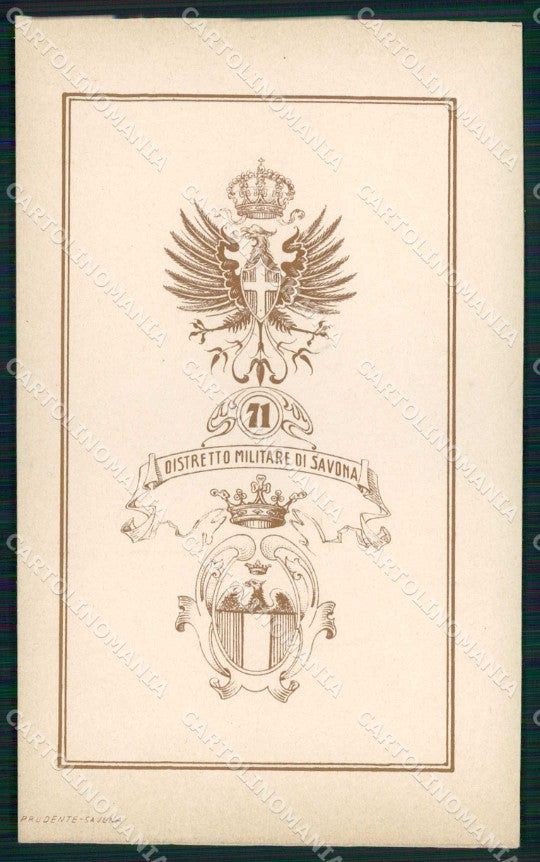 Militari Reggimentali 71° Distretto Militare Savona cartolina KF3826 – fronte