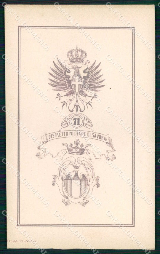 Militari Reggimentali 71° Distretto Militare Savona cartolina KF3827 – fronte