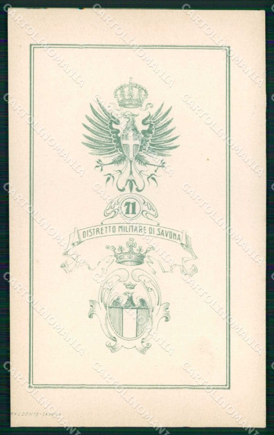 Militari Reggimentali 71° Distretto Militare Savona cartolina KF3830 – fronte