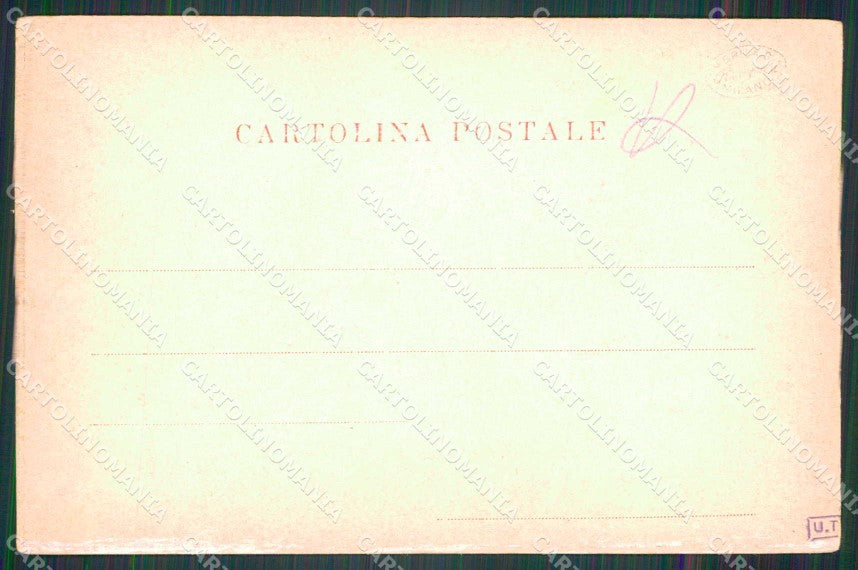 Militari Reggimentali 72° Distretto Militare Spoleto cartolina KF3842 – retro