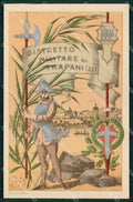 Militari Reggimentali 32° Distretto Militare Trapani cartolina KF3850 – fronte