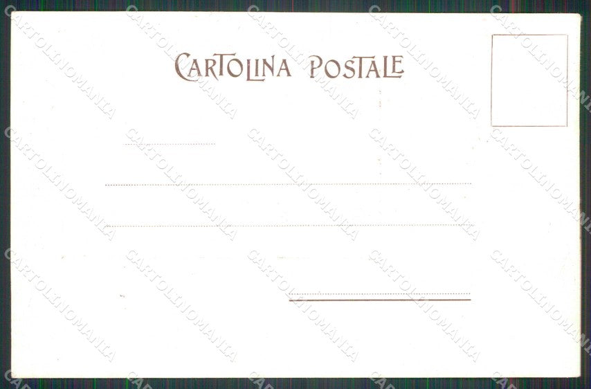 Militari Reggimentali 28° Distretto Militare Treviso Tricolore cartolina KF3853 – retro