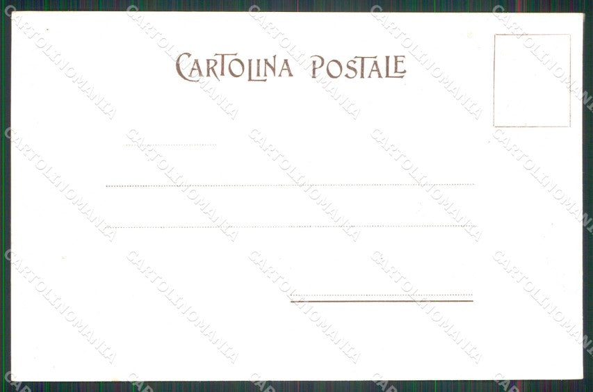 Militari Reggimentali 28° Distretto Militare Treviso Tricolore cartolina KF3854 – retro