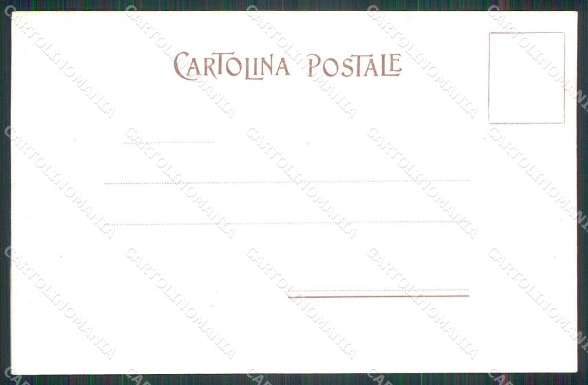 Militari Reggimentali 28° Distretto Militare Treviso Tricolore cartolina KF3855 – retro