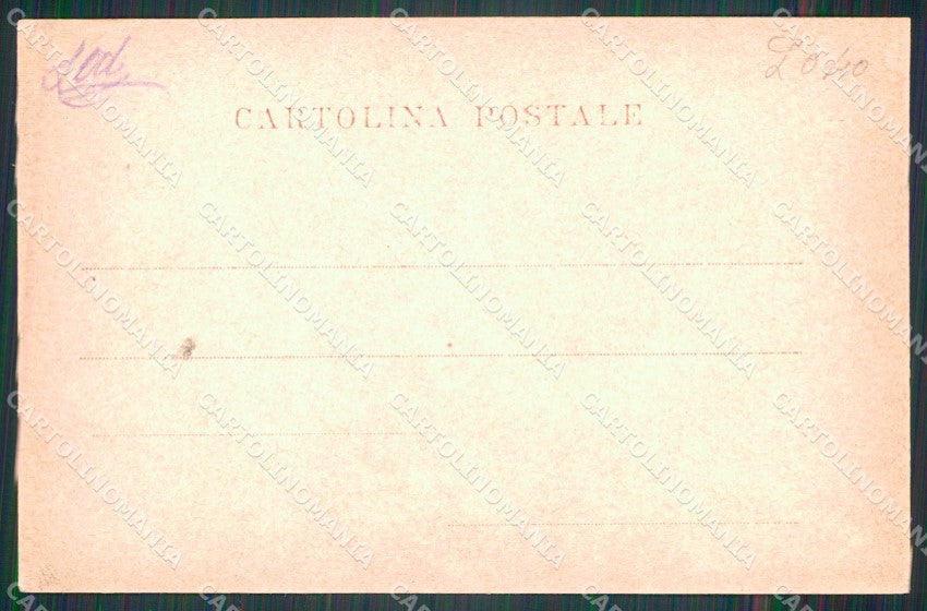 Militari Reggimentali 35° Distretto Militare Perugia cartolina KF3879 – retro