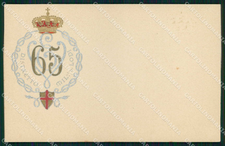 Militari Reggimentali 65° Distretto Militare Lodi cartolina KF3897 – fronte