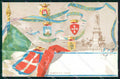 Militari 13° Distretto Militare Livorno Tricolore Portoferraio cartolina KF3907 – fronte
