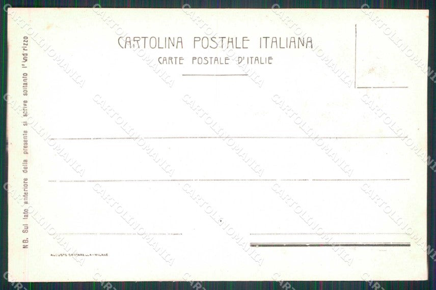Militari Reggimentali 67° Distretto Militare Ivrea cartolina KF3909 – retro