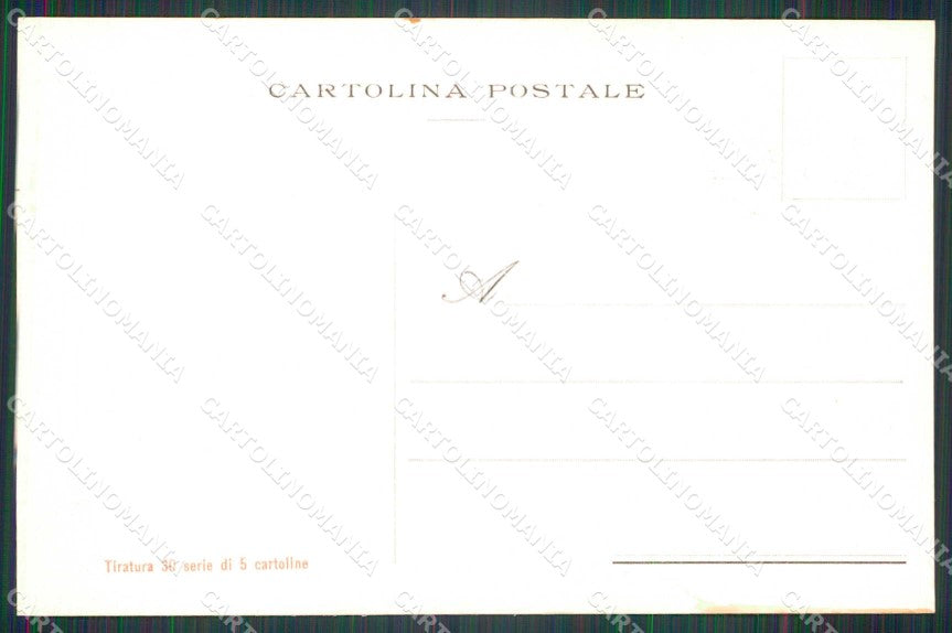 Militari Reggimentali 60° Distretto Militare Girgenti Agrigento cartolina KF3934 – retro