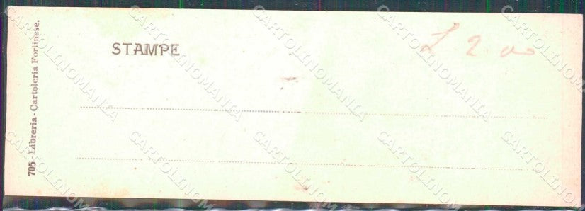 Militari Reggimentali 56° Distretto Militare Forlì mini cartolina KF3938 – retro