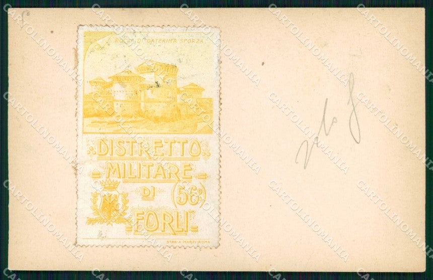 Militari Reggimentali 56° Distretto Militare Forlì cartolina KF3944 – fronte