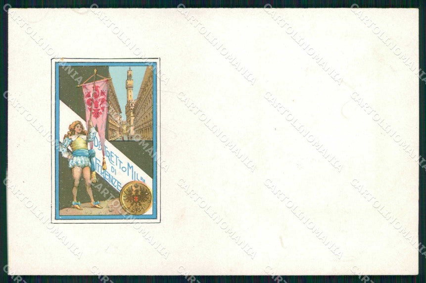 Militari Reggimentali 11° Distretto Militare Firenze cartolina KF3963 – fronte
