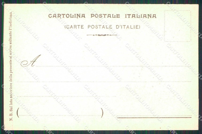 Militari Reggimentali 11° Distretto Militare Firenze cartolina KF3963 – retro