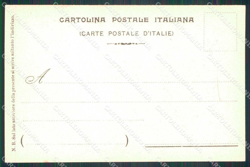 Militari Reggimentali 11° Distretto Firenze Classe 1886 cartolina KF3964 – retro