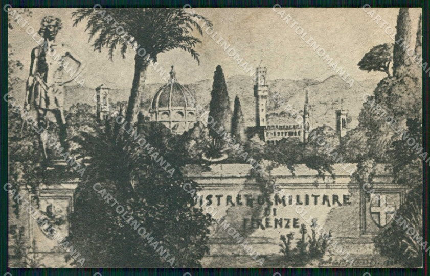 Militari Reggimentali 11° Distretto Militare Firenze cartolina KF3965 – fronte