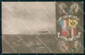 WWI WW1 Militari Capi Reali Stati Europei Belgio Czar foto cartolina KF3984 – fronte