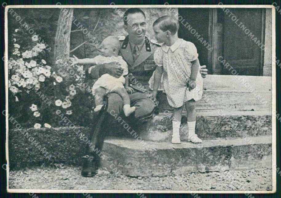 Royalty Reali Savoia Umberto II Gazzetta Popolo FG foto cartolina KF3998 – fronte
