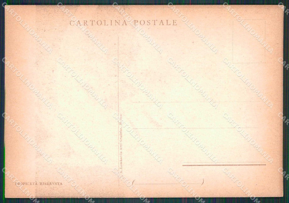 Politica Storia Italia Royalty Reali Savoia Umberto I cartolina KF4011 – retro