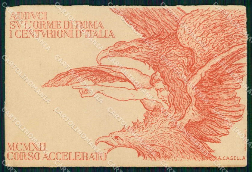 Militari Reggimentali Scuola Militare Corso Accelerato Casella cartolina KF4038 – fronte