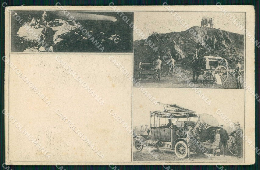 Militari Reggimentali Regio Esercito Servizio Fotoelettrico cartolina KF4043 – fronte