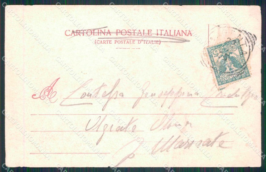 Militari Magenta Casa Giacobbe Battaglia Francia Austria ABRASA cartolina KF4050 – retro
