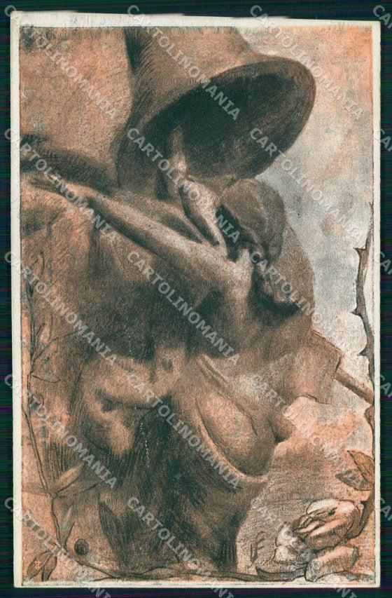 Militari WWI Comitato Femminile Prevenzione Tetano ABRASA cartolina KF4057 – fronte