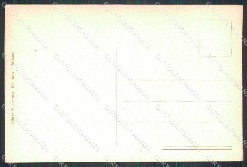 WWI WW1 Militari Sezioni Fotoelettriche Diaz cartolina KF4070 – retro