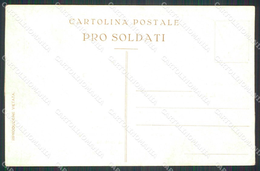 WWI WW1 Militari Vicenza Valbrenta Primolano Pro Soldati cartolina KF4073 – retro