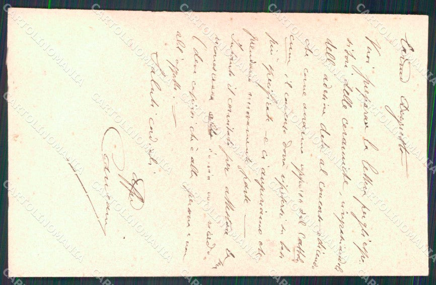 Commemorativa Passaggio Secolo XIX XX cartolina KF4082 – retro