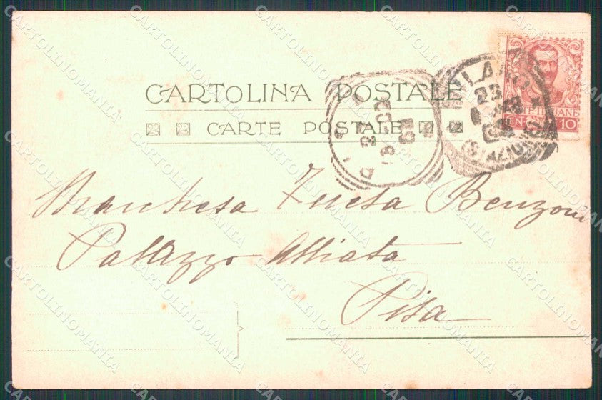 Militari Commemorativa 5 Giornate Milano Porta Romana Chiattone cartolina KF4104 – retro