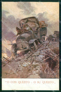 WWI WW1 Militari 2ª Compagnia Automobilisti Monza Beltrame cartolina KF4137 – fronte