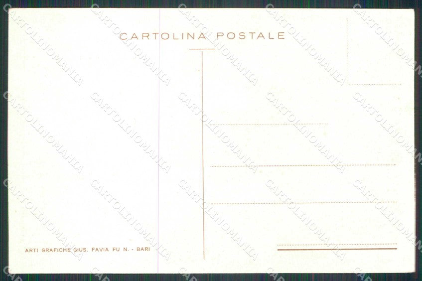 Militari Commissariato Militare IX° Corpo Armata Bari cartolina KF4139 – retro