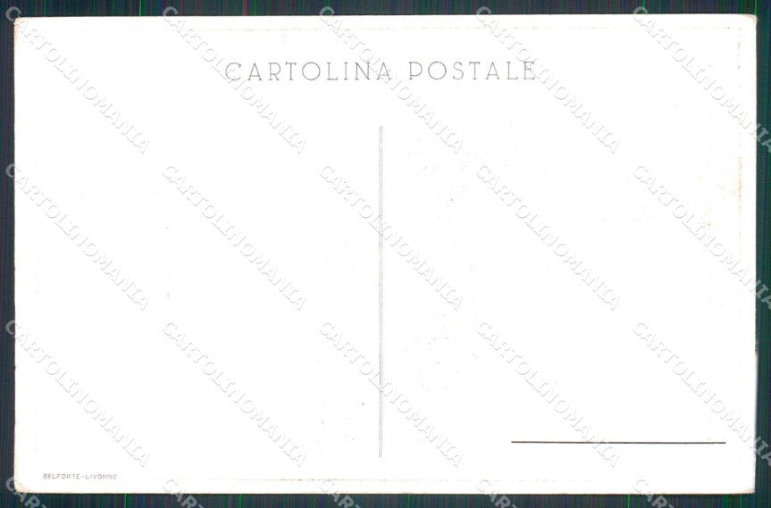 WWI Militari Giosuè Borsi Livorno Poeta Soldato Zagora Marocco cartolina KF4151 – retro