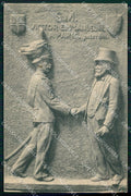 Royalty Reali Vittorio Emanuele III di Savoia Parigi 1903 cartolina KF4163 – fronte