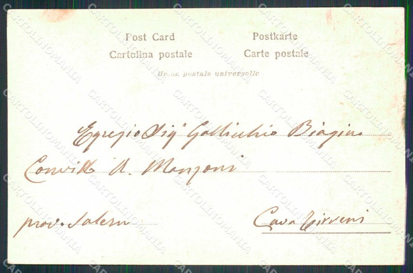 Politica Loubet Vittorio Emanuele Savoia Alterocca 3449 cartolina KF4173 – retro