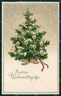 WWI WW1 Militari German Propaganda Christmas Tree FORO cartolina KF4219 – fronte
