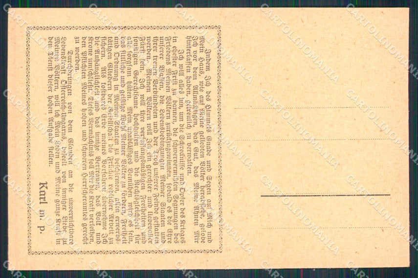 WWI WW1 Militari Austrian German Propaganda cartolina KF4232 – retro