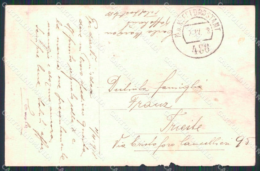 WWI WW1 Militari Lukavac Bosnia and Herzegovina foto ABRASA cartolina KF4261 – retro