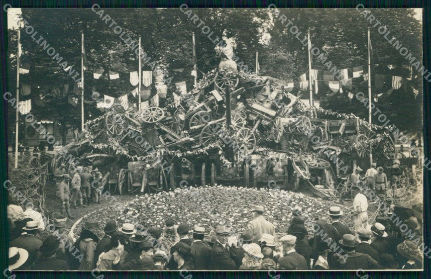 WWI WW1 Francia Parigi Fetes de la Victoire Paris LL photo cartolina KF4288 – fronte