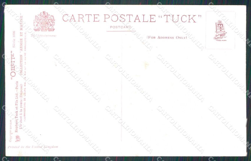 WWI WW1 Propaganda Alleati Bandiere Flag Oilette 8806 cartolina KF4307 – retro