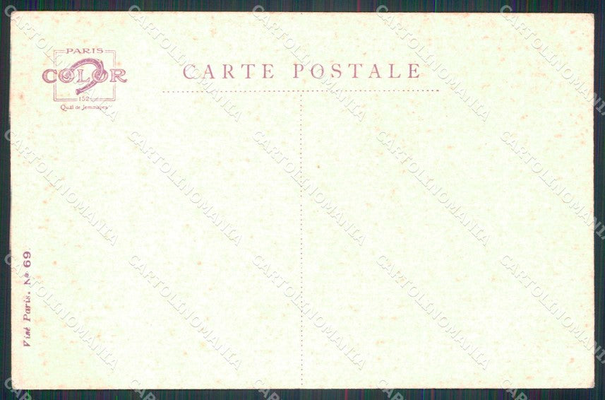 WWI WW1 Propaganda Francese Bandiere Flag Union Sacree Dupuis cartolina KF4311 – retro